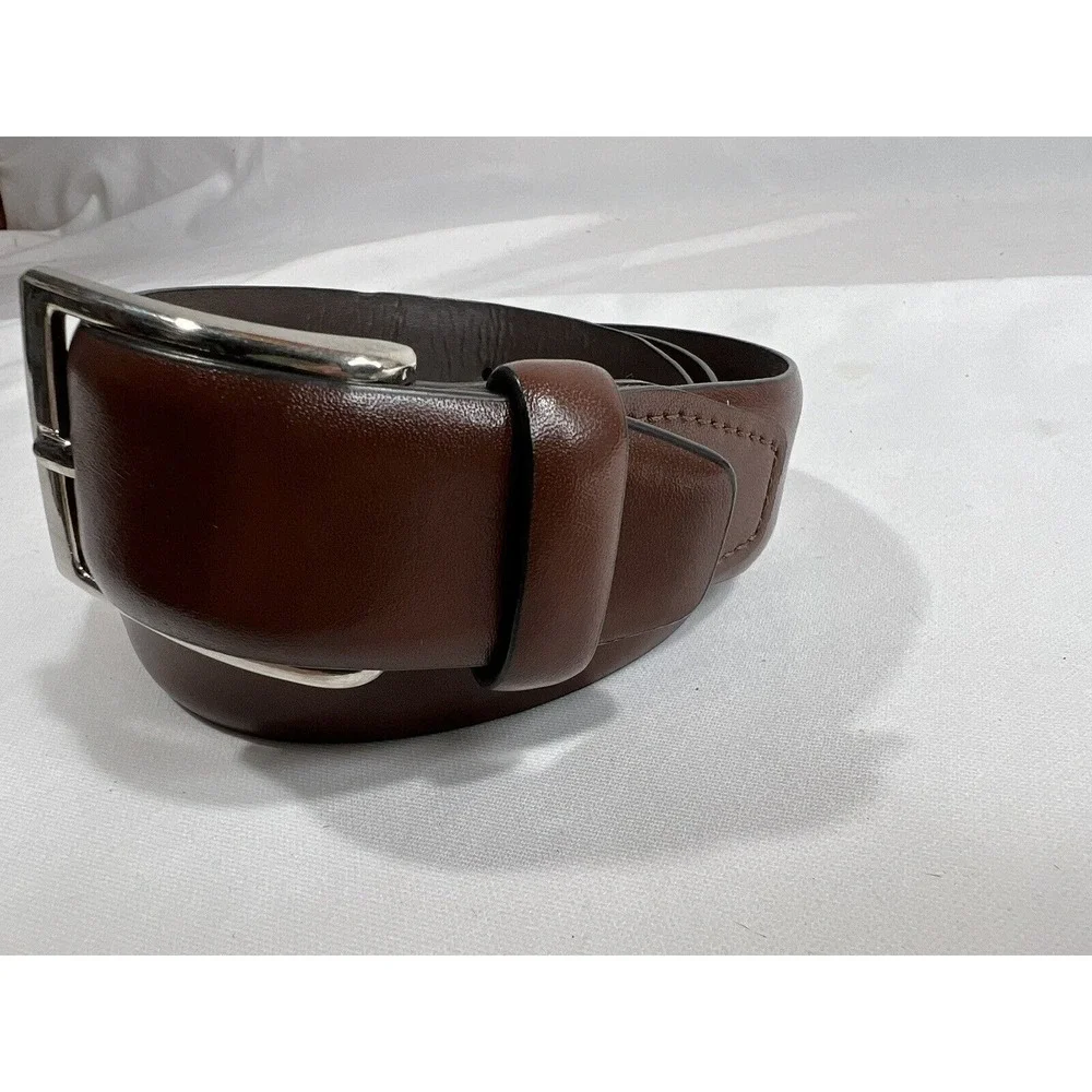 Anchor leather belt